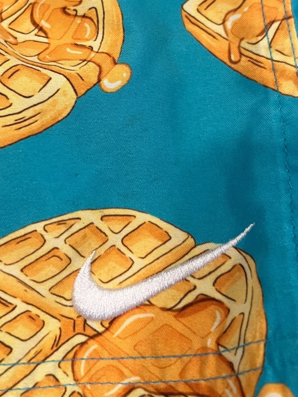 Nike turquoise waffle